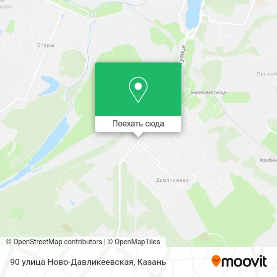 Карта 90 улица Ново-Давликеевская