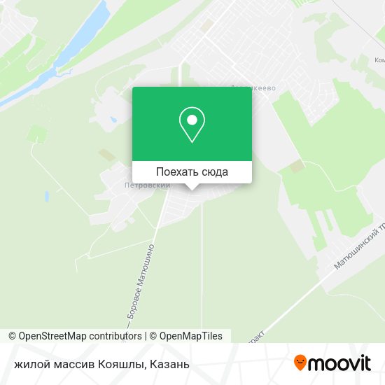 Карта жилой массив Кояшлы