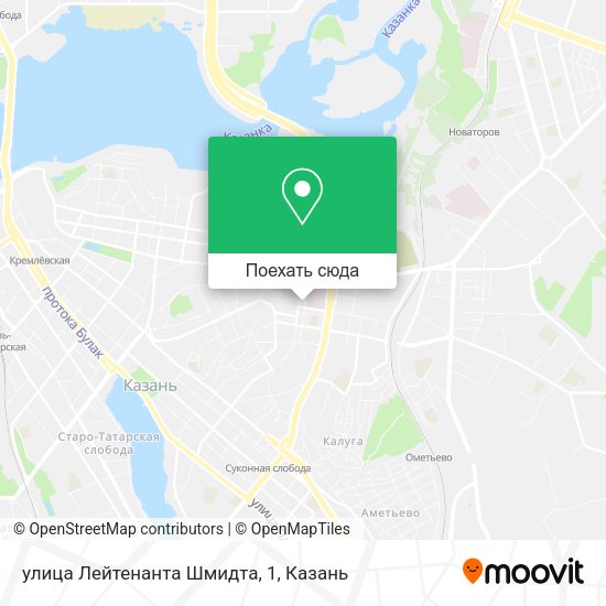 Карта улица Лейтенанта Шмидта, 1