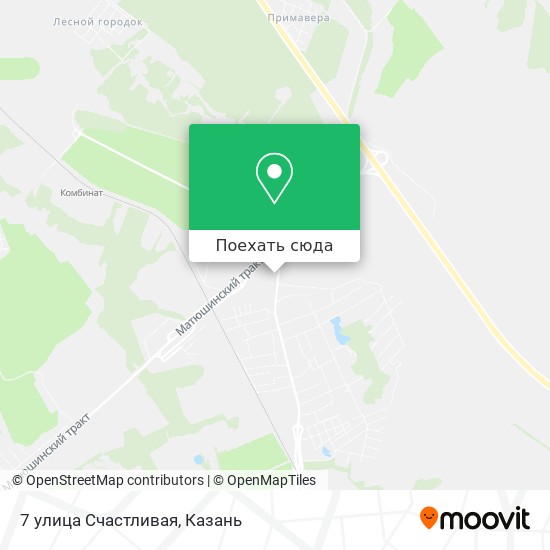 Карта 7 улица Счастливая