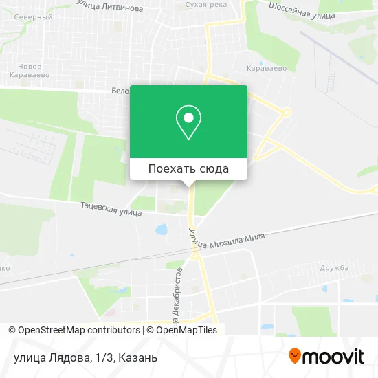 Карта улица Лядова, 1/3