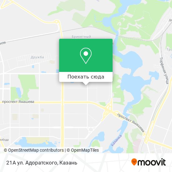 Карта 21А ул. Адоратского