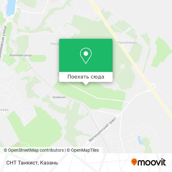 Карта СНТ Танкист