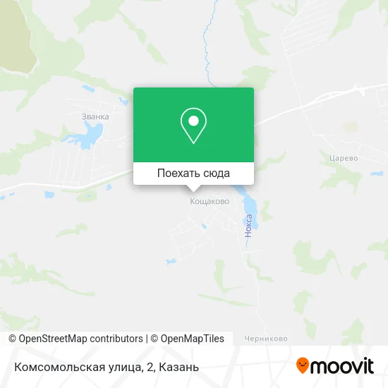 Карта Комсомольская улица, 2