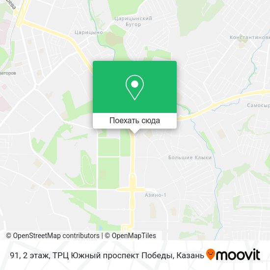Карта 91, 2 этаж, ТРЦ Южный проспект Победы