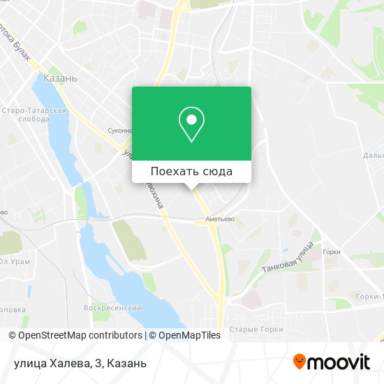 Карта улица Халева, 3