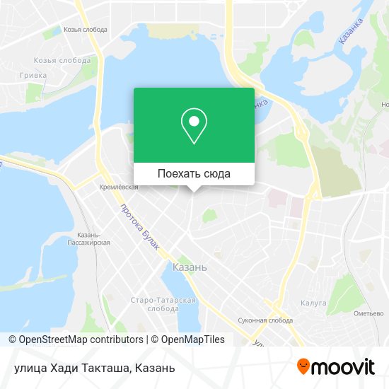 Карта улица Хади Такташа