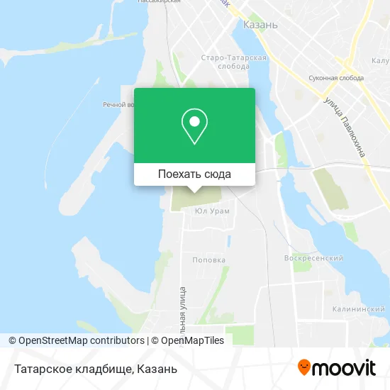 Карта Татарское кладбище