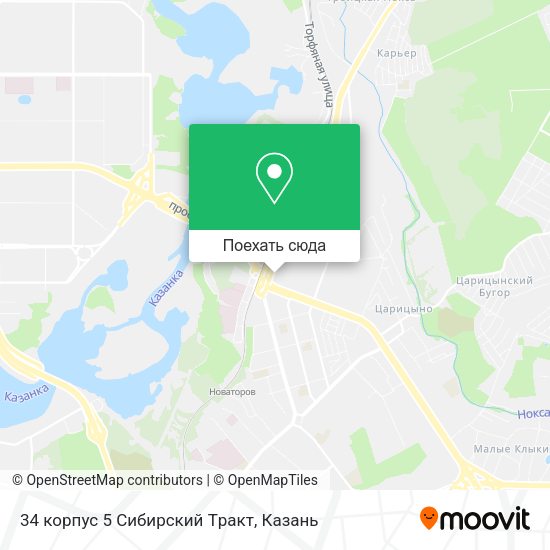 Карта 34 корпус 5 Сибирский Tракт