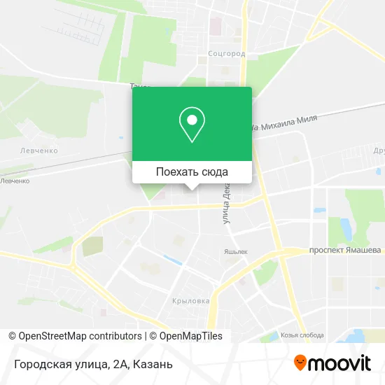 Карта Городская улица, 2А