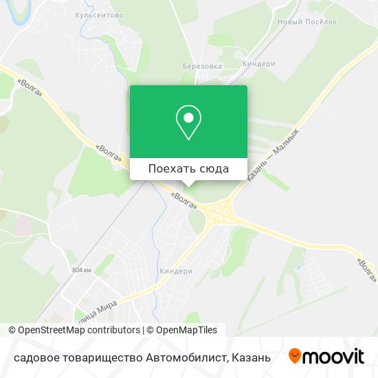 Карта садовое товарищество Автомобилист