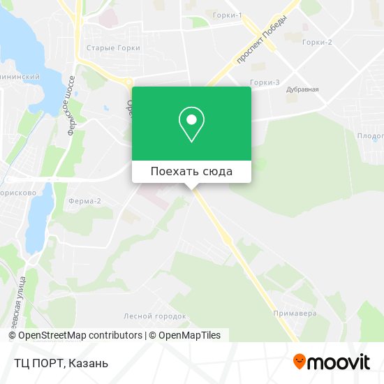 Карта ТЦ ПОРТ