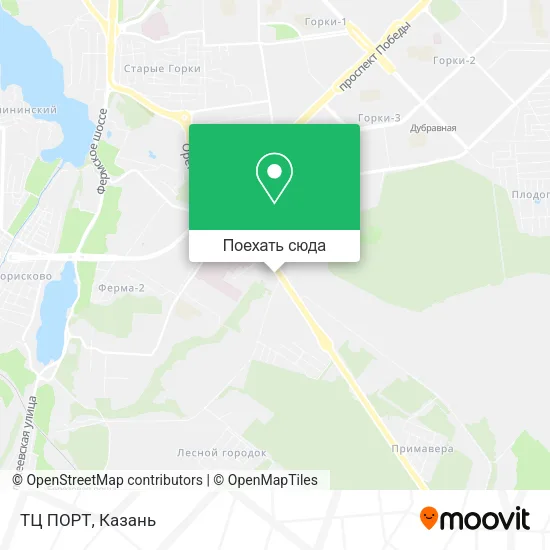 Карта ТЦ ПОРТ