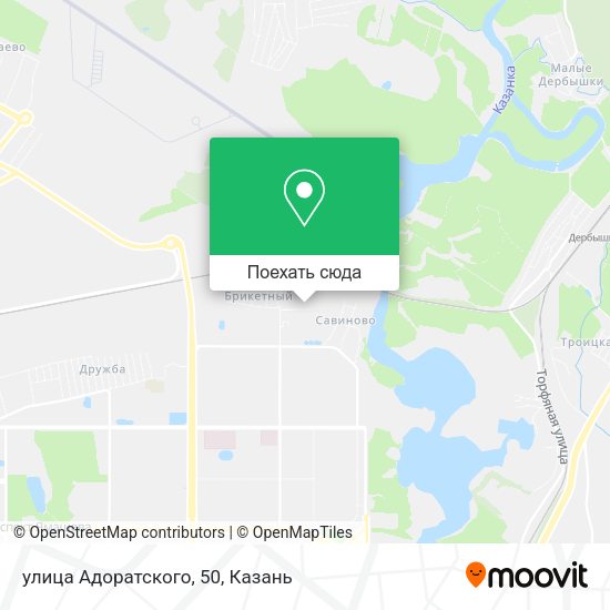 Карта улица Адоратского, 50