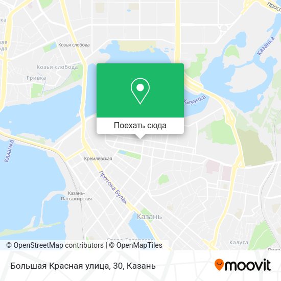 Карта Большая Красная улица, 30