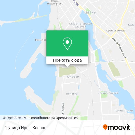 Карта 1 улица Ирек
