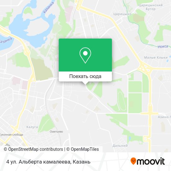 Карта 4 ул. Альберта камалеева