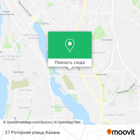 Карта 27 Роторная улица