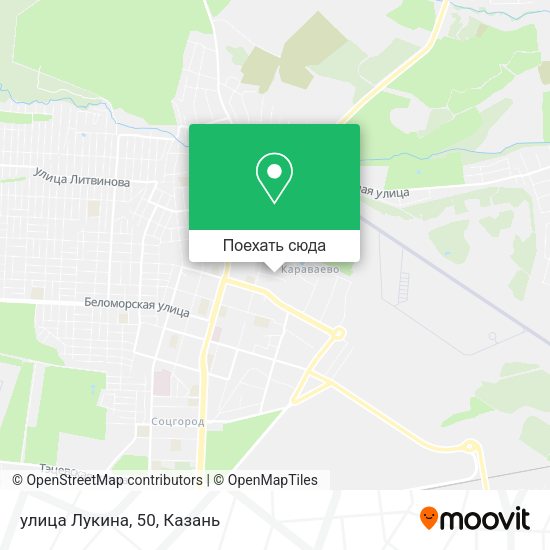 Карта улица Лукина, 50