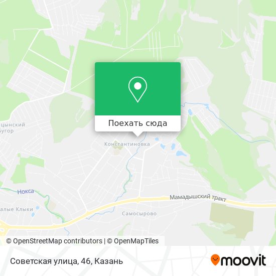 Карта Советская улица, 46