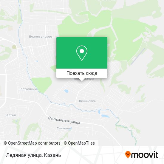 Карта Ледяная улица