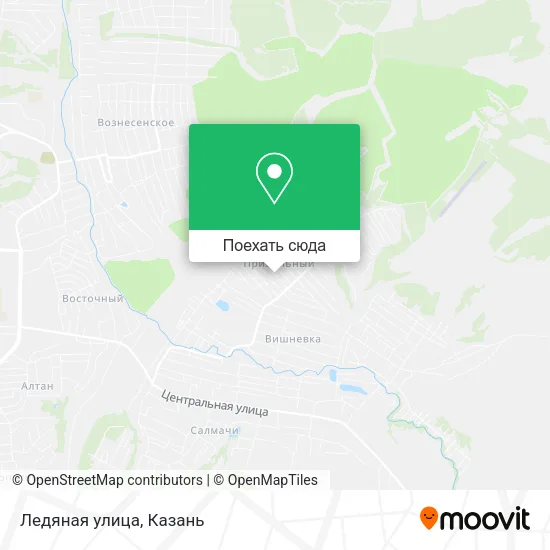 Карта Ледяная улица