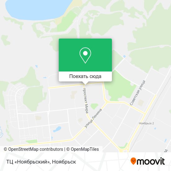 Карта ТЦ «Ноябрьский»