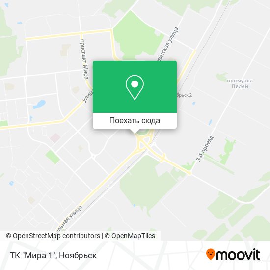Карта ТК "Мира 1"