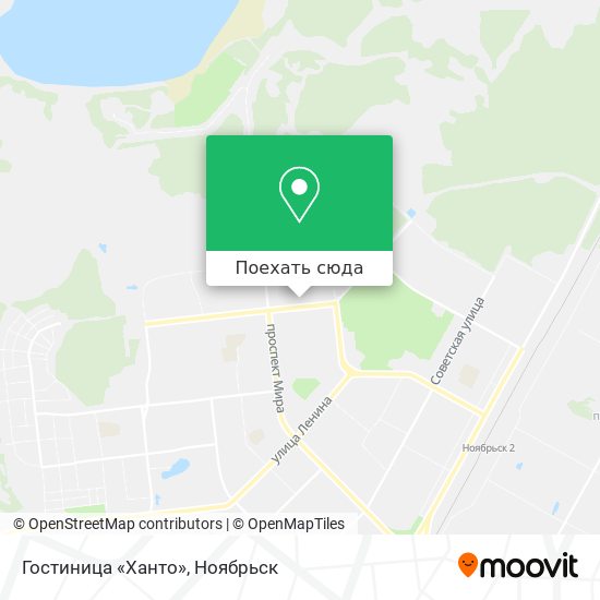 Карта Гостиница «Ханто»
