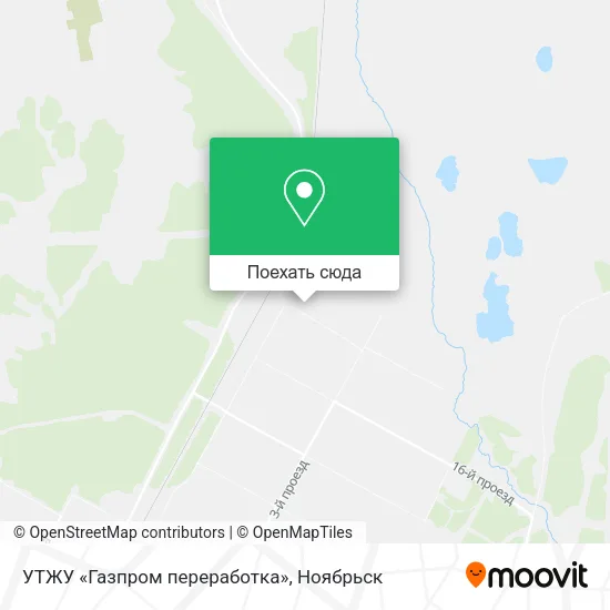 Карта УТЖУ «Газпром переработка»