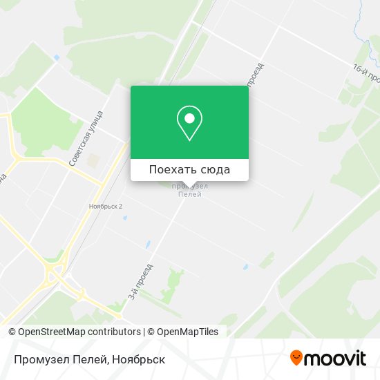 Карта Промузел Пелей