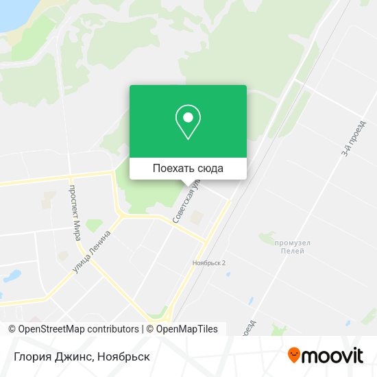 Карта Глория Джинс