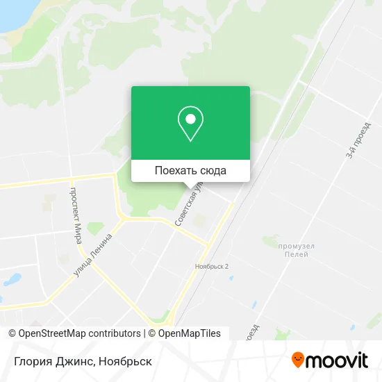 Карта Глория Джинс