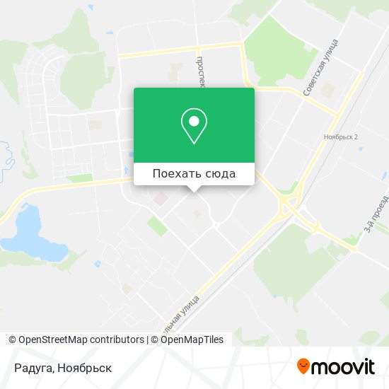 Карта Радуга