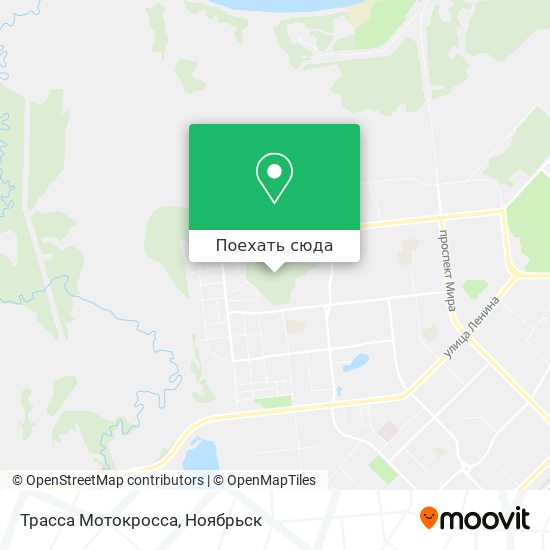 Карта Трасса Мотокросса