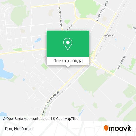 Карта Dns