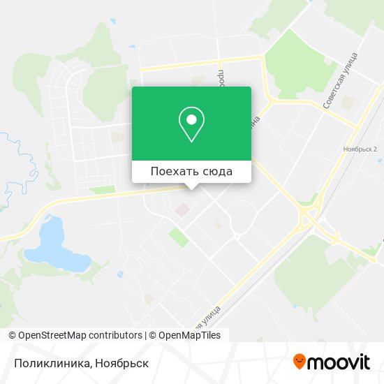 Карта Поликлиника