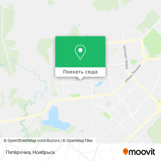 Карта Пятёрочка