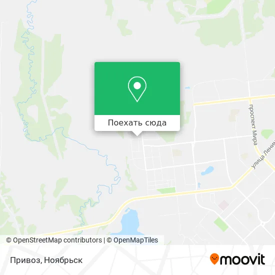 Карта Привоз