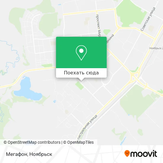 Карта Мегафон