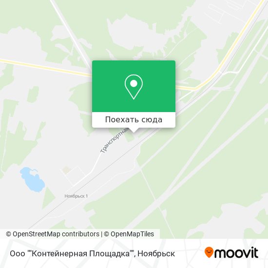 Карта Ооо ""Контейнерная Площадка""