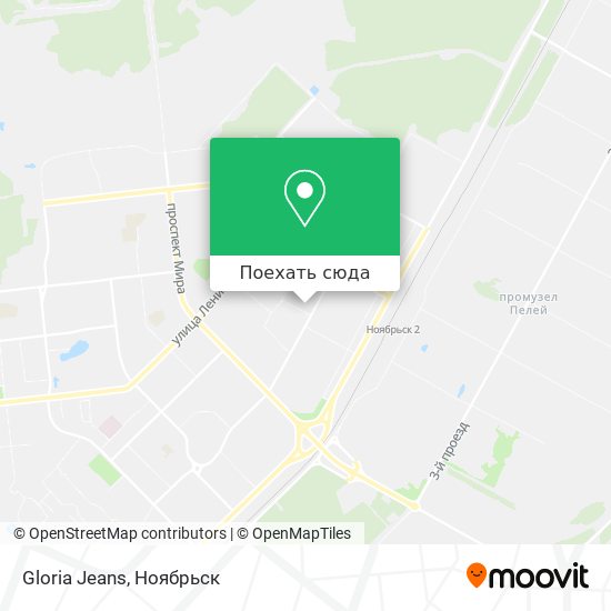 Карта Gloria Jeans