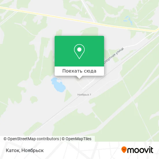 Карта Каток