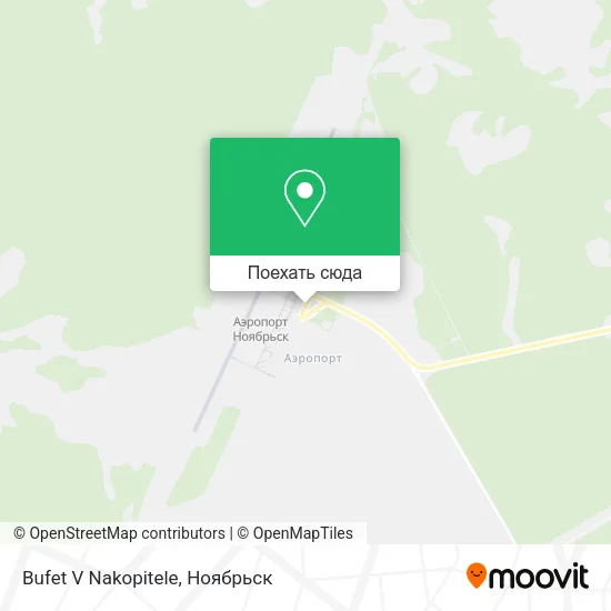 Карта Bufet V Nakopitele