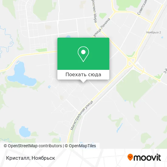 Карта Кристалл