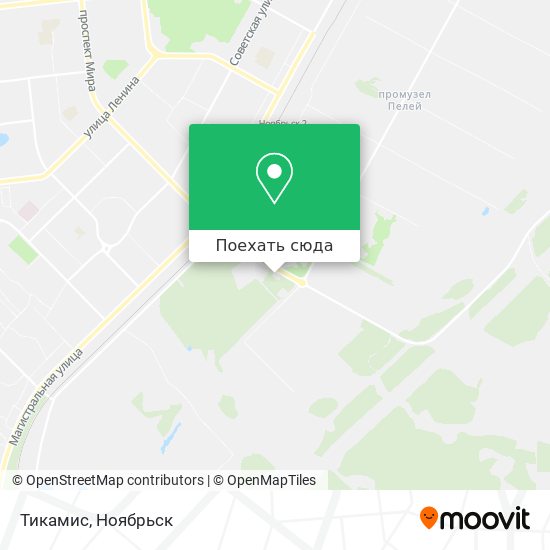 Карта Тикамис