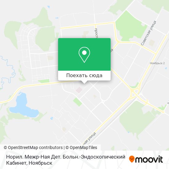 Карта Норил. Межр-Ная Дет. Больн.-Эндоскопический Кабинет