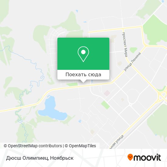 Карта Дюсш Олимпиец