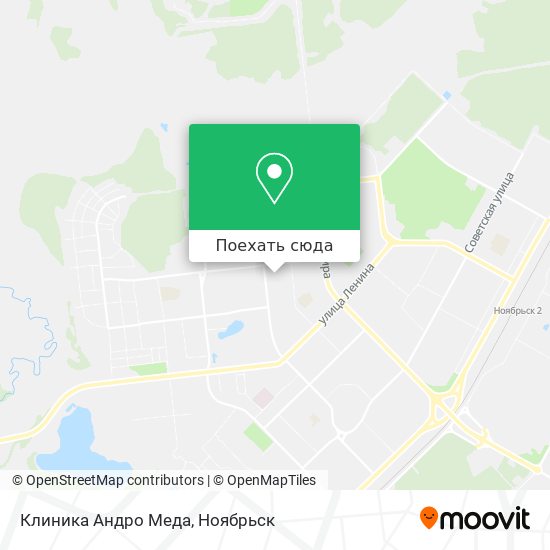 Карта Клиника Андро Меда