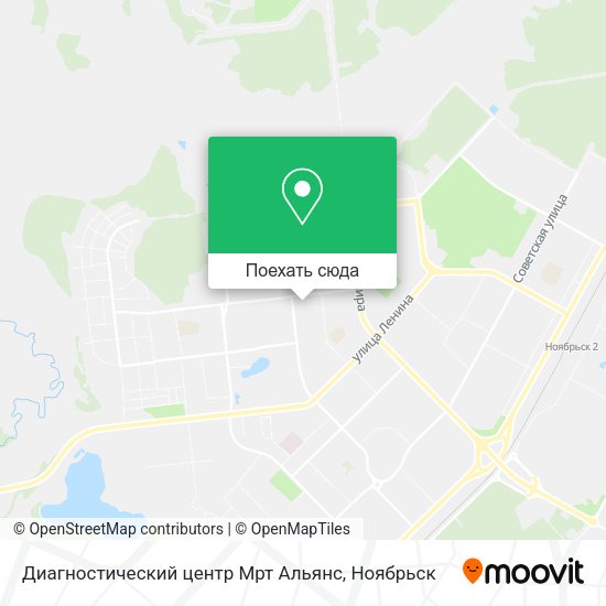 Карта Диагностический центр Мрт Альянс